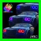 2005-2010 Chrysler 300 Colorshift Led Headlight Halo Kit 4 Rings By Oracle New. Price: $291.59.