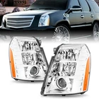 Hid Projector Headlight For 2007-2014 Cadillac Escalade Headlamps Lh+rh 07-14 New. Price: $151.79.