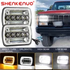 5X7 7X6 Led Headlights High Low Beam Drl Signal For Jeep Comanche 1986-1992 C11 New. Price: $119.25.