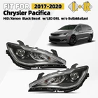 Hid/xenon Headlight For 2017-2020 Chrysler Pacifica W/led Drl Black Left+right New. Price: $246.99.