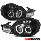 Fit 2000-2002 Dodge Neon Plymouth Led Halo Projector Headlights Left+right Black New. Price: $157.99.