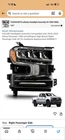 Full Headlight For 2019-2022 Chevy Silverado 1500 W/led Signal Left+right New. Price: $225.00.