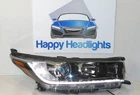 Right Rh Black Halogen Headlight W/led Drl For 17-18 Toyota Highlander Capa Used. Price: $82.50.