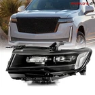 For Cadillac Escalade 2021-2024 Led Headlight Black Bezel Driver Clear Lens New. Price: $217.55.