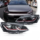Vland Full Led Projector Headlights Fit 2014-17 Volkswagen Golf MK7 W/sequential New. Price: $395.99.