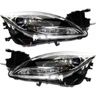 For Mazda 6 Headlight 2011 2012 2013 Driver And Passenger Side Pair Halogen Capa New. Price: $446.71.