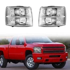 Pair Of Headlights For Silverado 1500 2500 Hd 3500 Lamp Assembly Kac New. Price: $79.49.