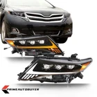 For 2009-2016 Toyota Venza Led Headlights Headlamps Projector W/drl Black Rh+lh New. Price: $675.99.