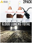 Alla White Led Bulbs Headlamp Driving Lamps For Chevy New. Price: $39.99.