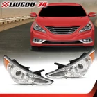 Fit For 2011 2012 2013 2014 Hyundai Sonata Projector Headlights Chrome Housing New. Price: $147.99.