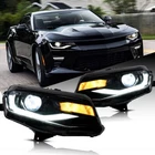 Vland Full Led W/sequential Headlights For Chevrolet Chevy Camaro 2016-2018 New. Price: $504.99.