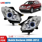 Hid Headlight For 2008-2012 Buick Enclave W/afs W/o Bulb Ballast Left+right New. Price: $724.99.