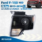 Hid/xenon Headlight 2013-2014 Ford F-150 W/o Bulb W/black Trim Left Side New. Price: $214.99.