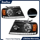 Dimflux Headlights 2004-2008 Ford F150 06-08 Lincoln Mark Lt Black Housing New. Price: $113.99.
