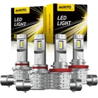 4X 9005 H11 Led Headlight Super Bright Bulbs Kit 6500K White High Low Beam Combo New. Price: $37.99.