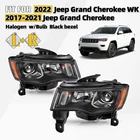 For 2017-2021 Jeep Grand Cherokee Halogen Projector Headlight Black W/bulb Lh+rh New. Price: $147.25.