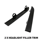 For 2001-04 Toyota Tacoma Bumper Pair Grille Front Trim Headlight Panels Filler New. Price: $13.99.