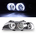 Led Halo Projector Black Headlights For Bmw E39 525I 530I M5 Lh+rh 1996-2000 New. Price: $196.99.