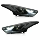 Customized Led Headlights With Drl Dual Beam For Elantra 2011-2016 Sedan New. Price: $289.00.