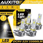 Auxito Combo 9005 9006 Led Headlight Bulbs Kit 60000LM High Low Beam 6500K White New. Price: $36.09.