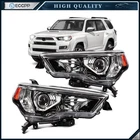 Headlights Assembly Lh+rh For 2014-2020 Toyota 4RUNNER Black Housing W/projector New. Price: $159.99.