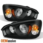 Fit 2004 2005 2006 2007 2008 Chevy Malibu Black Replacement Headlights Headlamps New. Price: $67.99.