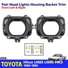 Pair Head Lights Housing Bucket Fits 1989-1995 Toyota Hilux MK3 LN85 YN85 Pickup New. Price: $88.99.