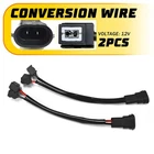 Conversion Wire H11 To Two Harness Fog Light Bulb Adapter Socket Lamp Replace New. Price: $11.39.