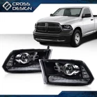 Fits 2013-2018 Dodge Ram 1500 2500 3500 Led Drl Project Headlights W/bulb New. Price: $220.00.