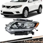 For Nissan Rogue Sv Sl 2014-2016 Headlight Driver Side Halogen Chrome Housing New. Price: $57.84.