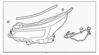 Genuine Subaru Composite Assembly 84002AN15A New. Price: $689.37.