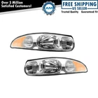Headlight Assembly Set Driver & Passenger Side Fits 2000-2005 Buick Lesabre New. Price: $130.85.