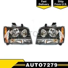 Tyc Left Right Headlight Set For Chevrolet Suburban 1500 2011 2012 2013 2014 New. Price: $270.75.