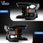 Vland Full Led Headlights 2018-2020 Ford F150 F-150 Sequential Drl Set New. Price: $694.99.
