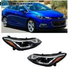 For Chevy Cruze 2016 2017 2018 Left&right Side Headlights Halogen W/ Led Drl New. Price: $187.23.