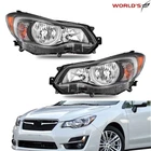 Pair Halogen Headlight For 2012-16 Subaru Impreza Xv Crosstrek Clear Lens Black New. Price: $110.05.