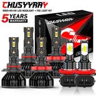 9005 H11 Led Headlight Fog Bulbs Combo Kit High Low Beam 10000K White New. Price: $38.99.