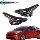Left+right Side For Toyota Prius 2019-2022 Headlights Assembly Led W/ Fog Black New. Price: $362.91.