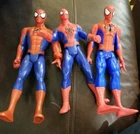 Lot Of Marvel Hasbro Spiderman Are 12" One Is 10" Action 2010, 2013, 2014 Used. Price: $20.12.