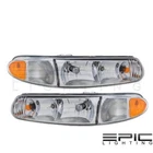 Fits 1997-05 Buick Century Headlight Headlamp Pair Left Right Set New. Price: $699.99.