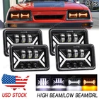 4PCS 4X6" Led Headlights Halo Drl Hi-lo Beam For Chevrolet S10 1995-1997 Blazer New. Price: $75.60.