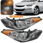 Pair Headlights Fit 2011 2012 2013 Hyundai Elantra Halogen Headlamps W/bulbs New. Price: $84.99.