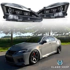 Full Led Headlights For 2006-2013 Lexus IS250 IS350 Isf W/blue Animation Lh+rh New. Price: $336.14.