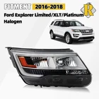 Headlight W/led Drl 2016-2018 Ford Explorer Limited/platinum/xlt Right New. Price: $116.99.
