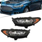 2013-2016 Ford Fusion Headlight Headlamps Assy Black Halogen Left&right Side New. Price: $97.46.