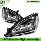 PAIR/2PCS Headlamps Headlights Assembly For Honda Accord Coupe & Sedan 2003-2007 New. Price: $80.99.