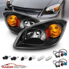 2005-2010 Fit Chevy Cobalt 07-09 Pontiac G5 05-06 Pursuit Euro Black Headlights New. Price: $109.99.