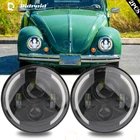 Pair 7" Inch Led Headlights&hi-low Beam Drl Headlamp For 1967-1979 Vw Beetle New. Price: $44.98.
