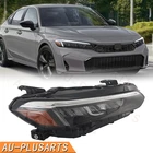 For Honda Civic 2022 2023 Full Led Black Headlight Assembly Right 33100-T20-A52 New. Price: $150.22.