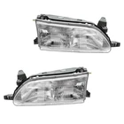 For Toyota Corolla 1993-1997 Trq Driver & Passenger Side Replacement Headlights New. Price: $118.04.
